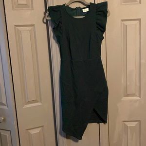 Green dress